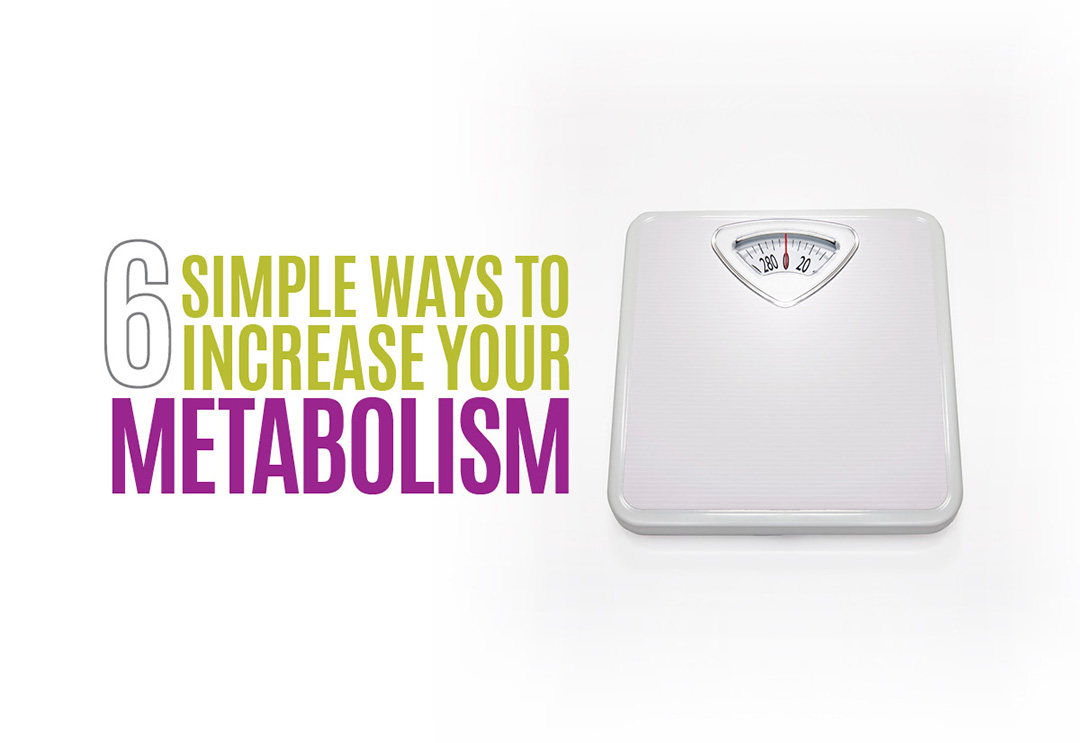 Title Slide for the 6 Simple Ways to Increase Your Metabolism presentation