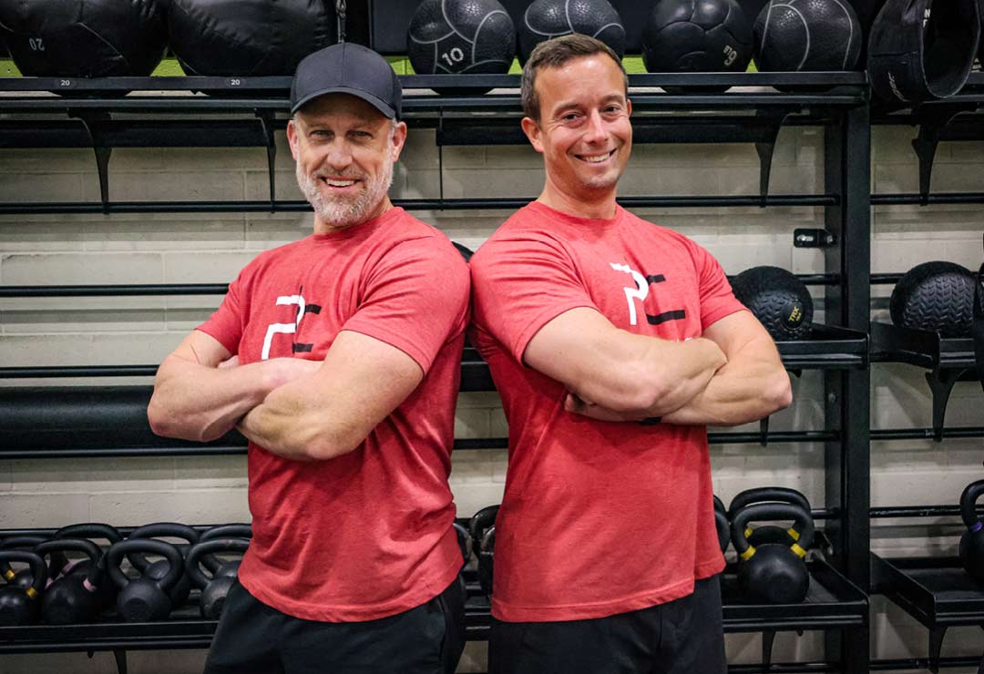 teen-beginner-strength-training-aliso-viejo-clubsport Matthew McBride and Michael Des Gaines, trainers leading the teen beginner strength training program at ClubSport Aliso Viejo