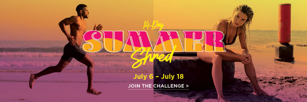 14-day summer shred challenge